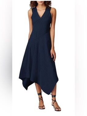 Derek Lam 10 Crosby Asymmetrical Sleeveless Dress Size 12